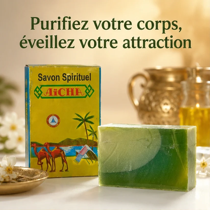 Kit Savon Spirituel Aïcha - Attraction et Purification de l'Aura